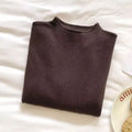 Women's Casual Vintage Knitted Long Sleeve Pullovers 2026 Autumn Winter Fashion Turtleneck Ladies Solid Sweater Woman clothing