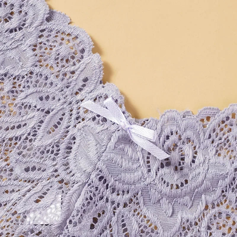 M-XXL Sexy Floral Lace Panties Women Briefs Low Waist Soft Lingerie Cost-Effective Comfortable Underwear Girls Intimate Panty