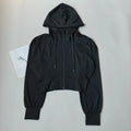 Women's Hooded Running Jacket Cycling Coat Yoga Jogging Shirt Tights Outdoor Sports Gym Clothing Running Wear Sportswear