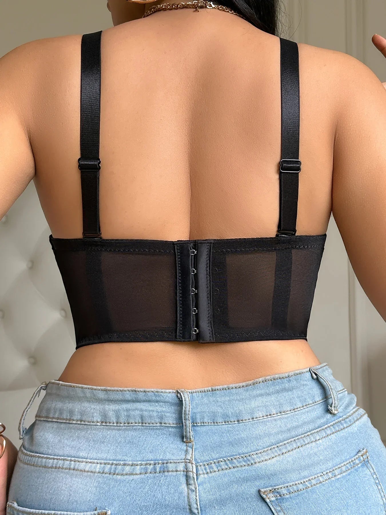 Plus Size Women Bra Floral Lace Patchwork Embroidery Thin Cup Push up Bra Comfortable Underwire Shapewear Bra for Women