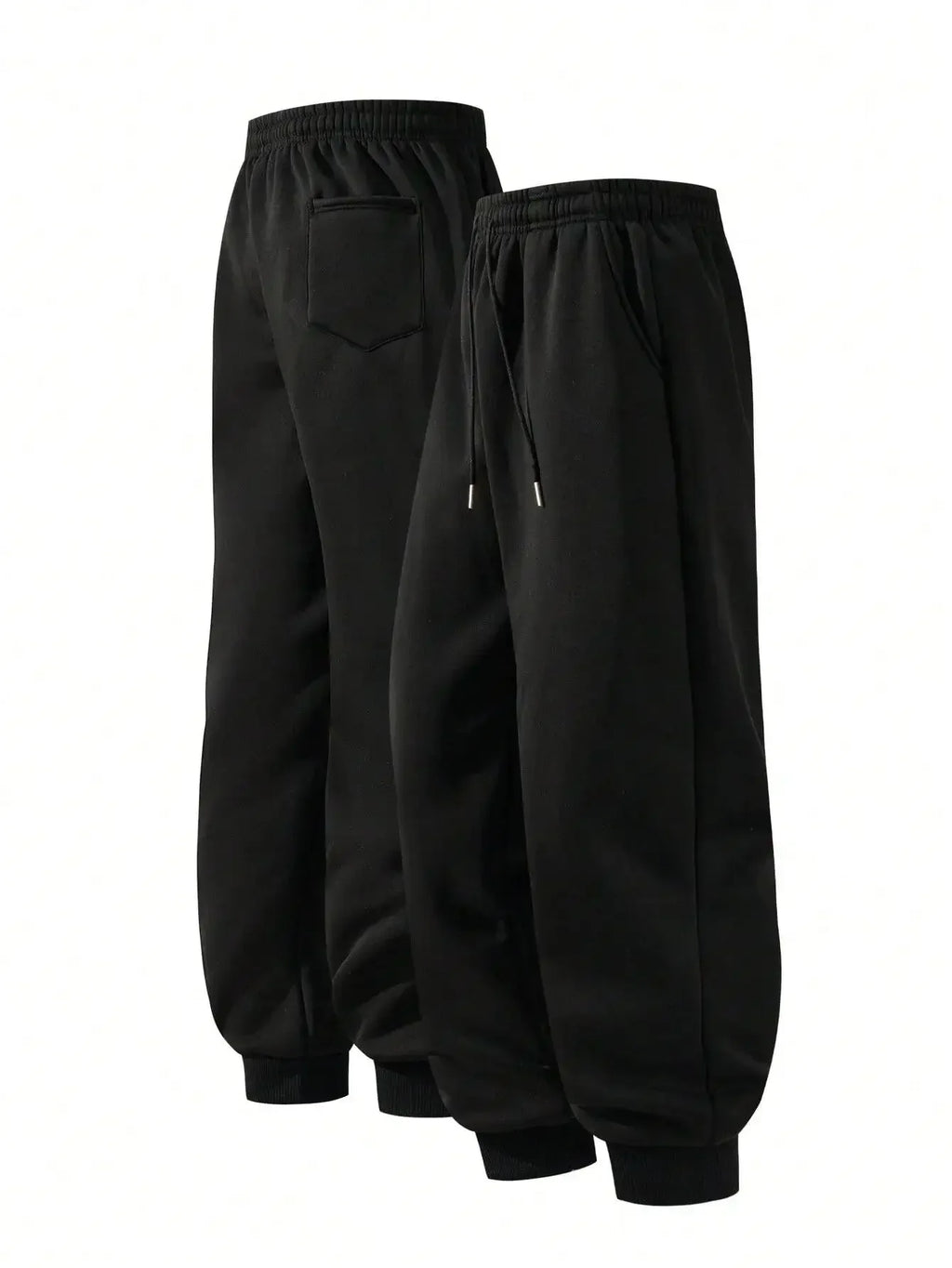Goku Print New Streetwear 2025 Mens High Waist Cotton Pants Wide Leg Trousers Loose Fit Casual Breathable Sweatpants