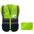High Visibility Reflective Vest Working Clothes Motorcycle Cycling Sports Outdoor Reflective Safety Clothing Reflective Jacket