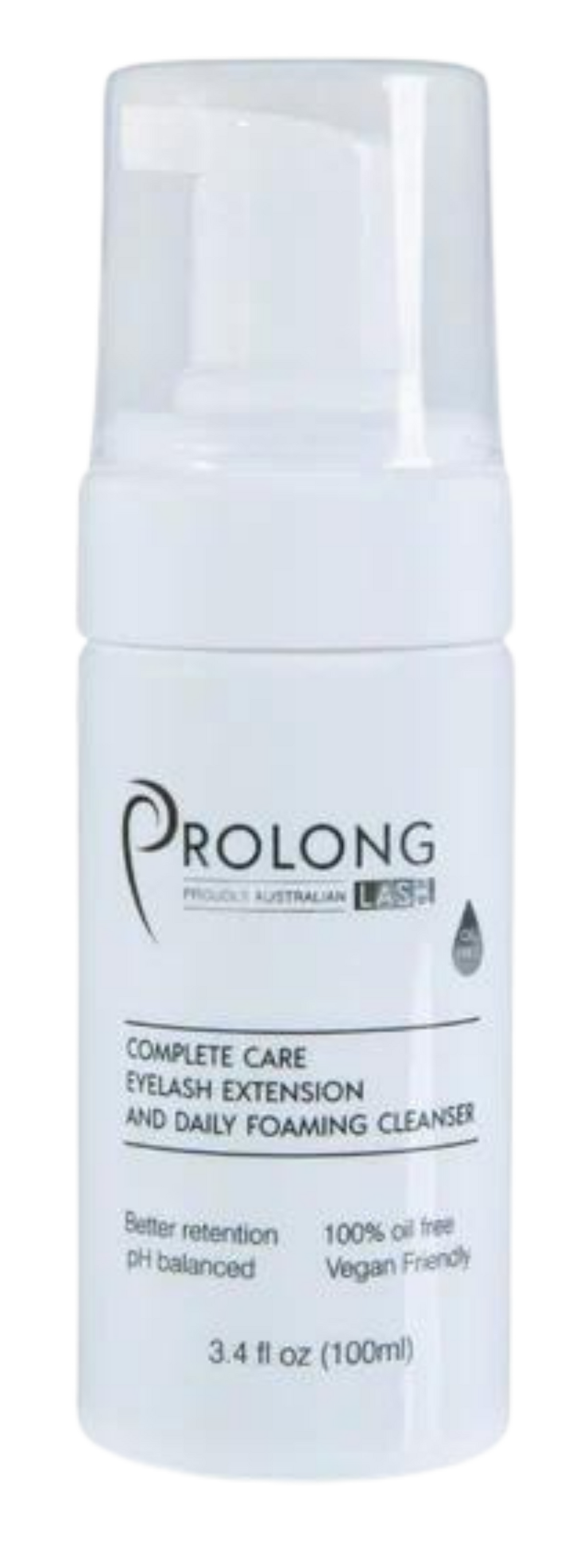 Eyelash Extension Foaming Cleanser Pump 100ml, Bulk Packs