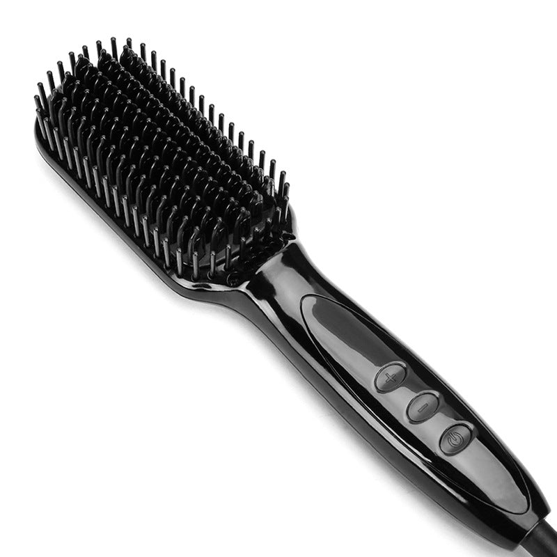 Ceramic Straightening Brush for Styling Hair
