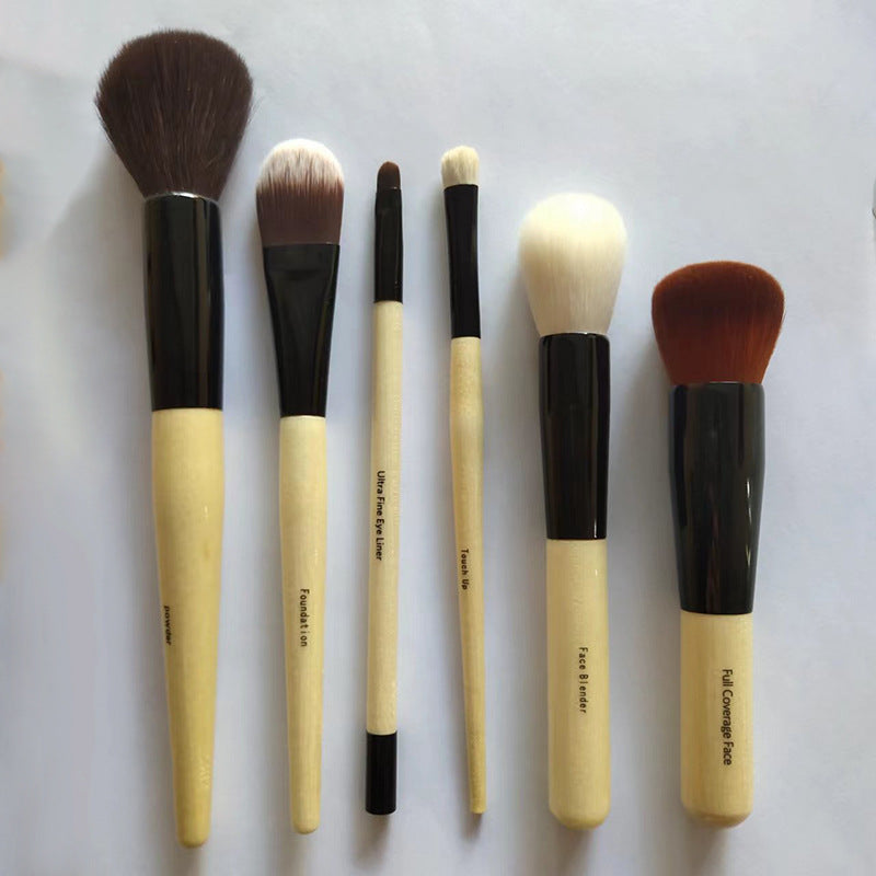 Makeup Brush Set with Pouch and Tools