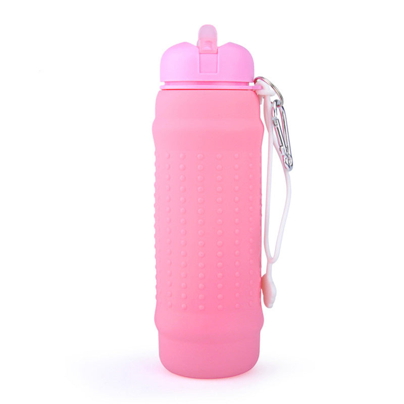Portable Silicone Water Bottle for Outdoor Travel
