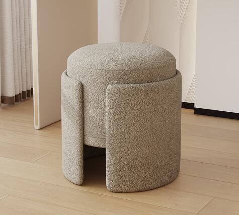 Cashmere Makeup Chair for Bedroom or Salon (One Piece)