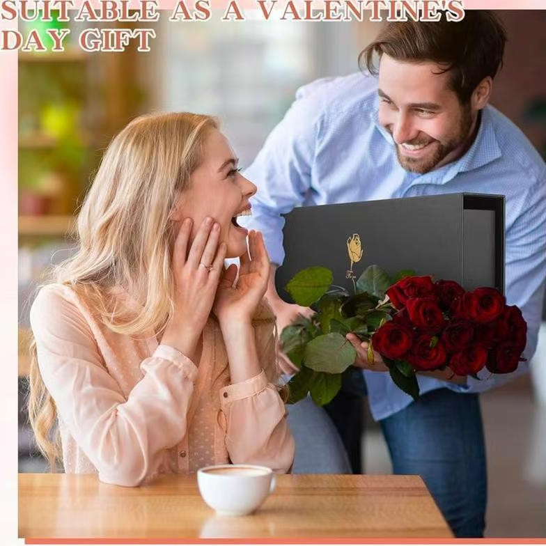 I Love You Eternal Rose Gift Box LOVE Mothers Day Gift