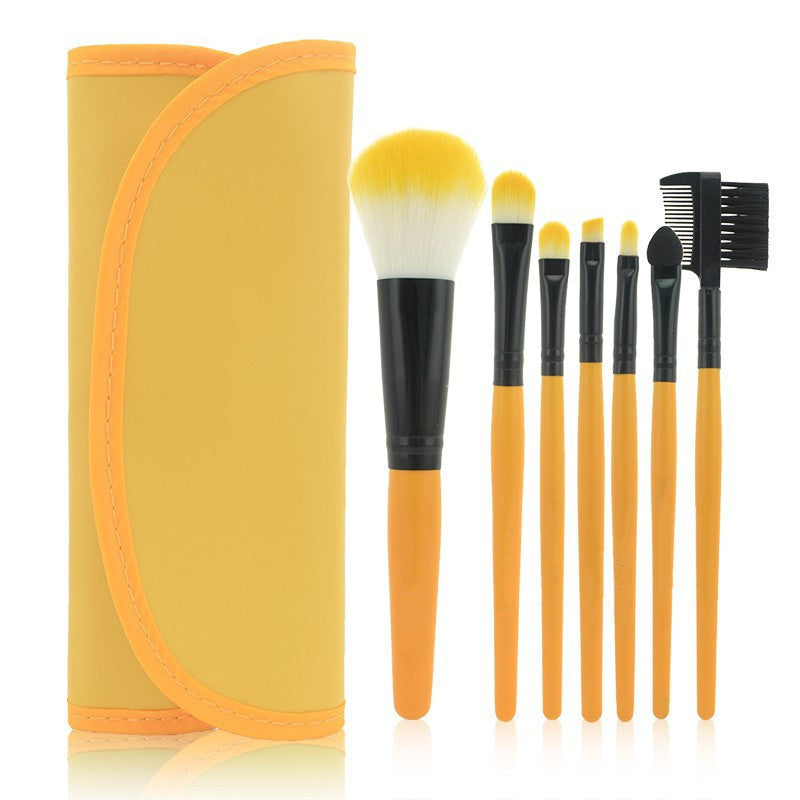 Makeup Brush Set with 7 Brushes