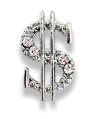 Gold-foil Symbol Alloy Nail Art Accessories