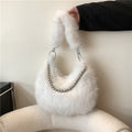 Furry Crossbody Bag For Women