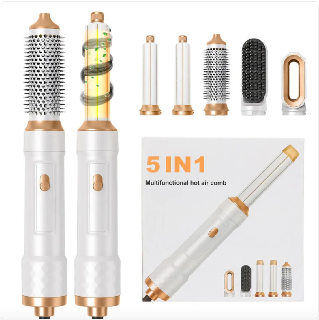 5-in-1 Hot Air Brush