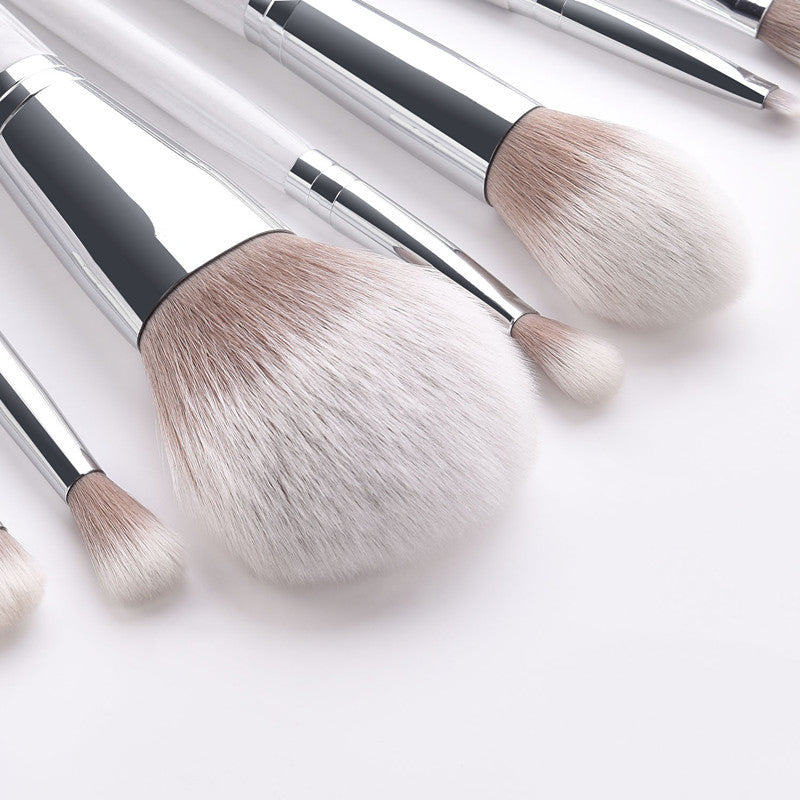 11-Piece Makeup Brush Set with Landscape Powder Brush