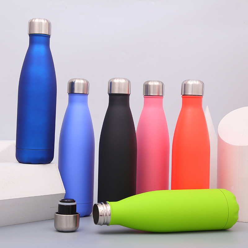 Insulated Cup, Sports Water Bottle, Cola Bottle