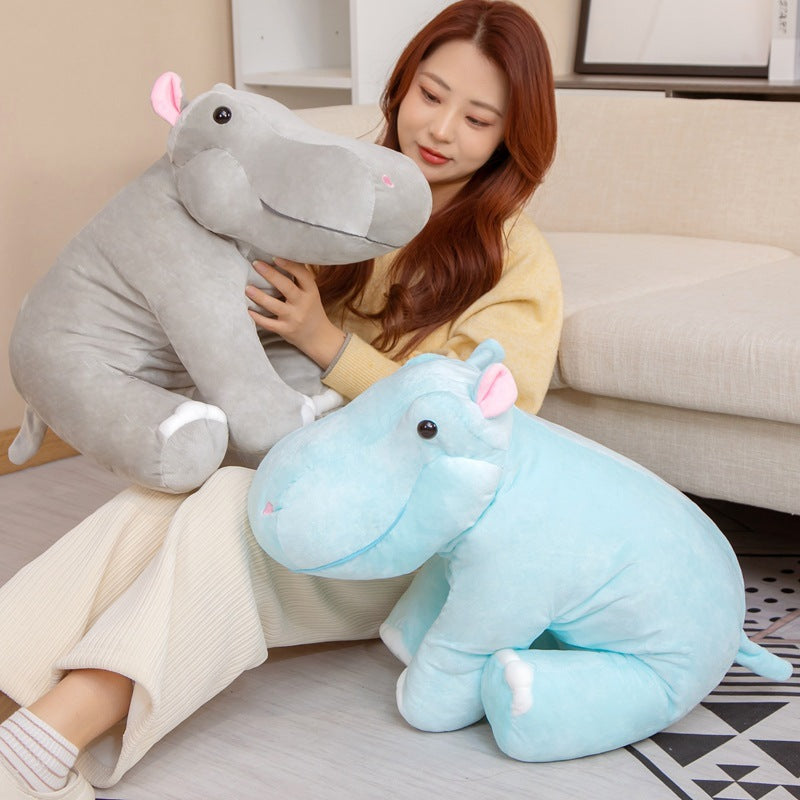 Plush Toy Hippo Doll Children's Day Gift Pillow