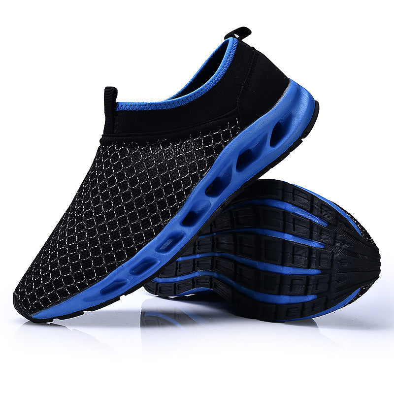 Men's Lightweight Mesh Slip-On Running Shoes