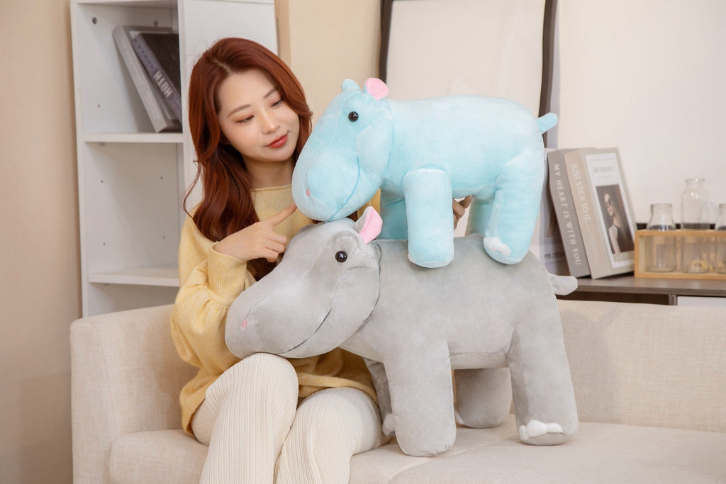 Plush Toy Hippo Doll Children's Day Gift Pillow