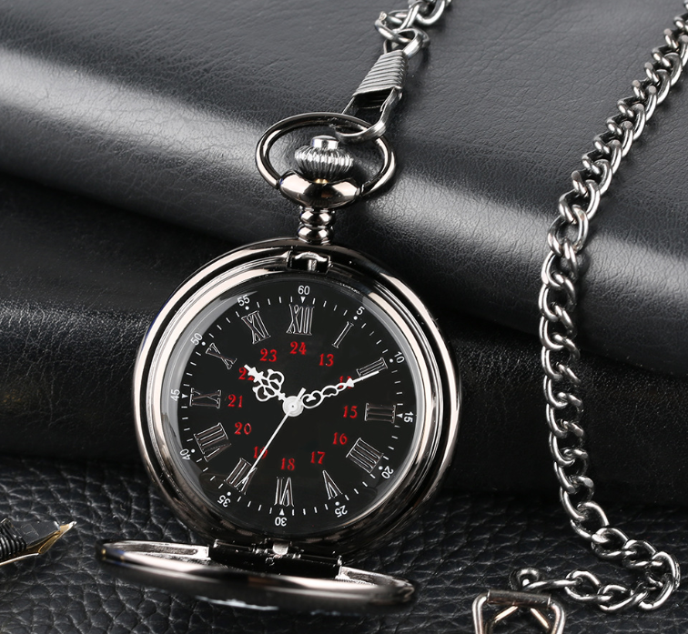 Quartz Pocket Watch - Stylish Gift for Mother's Day