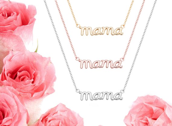 Love Pendant Necklace - Mother's Day Gift in English