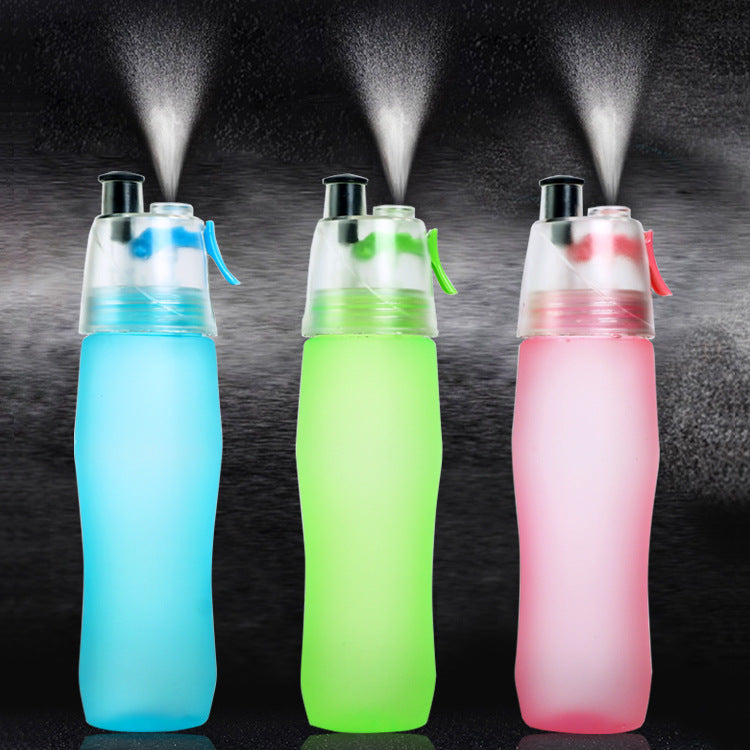 Spray Water Bottle for Sports and Hydration