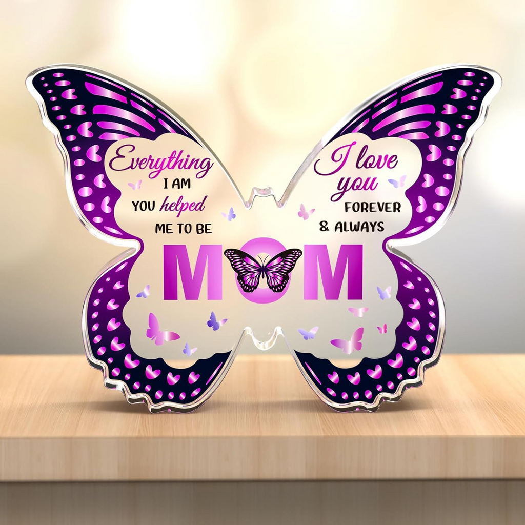 Butterfly Acrylic Keepsake – Mother’s Day Gift