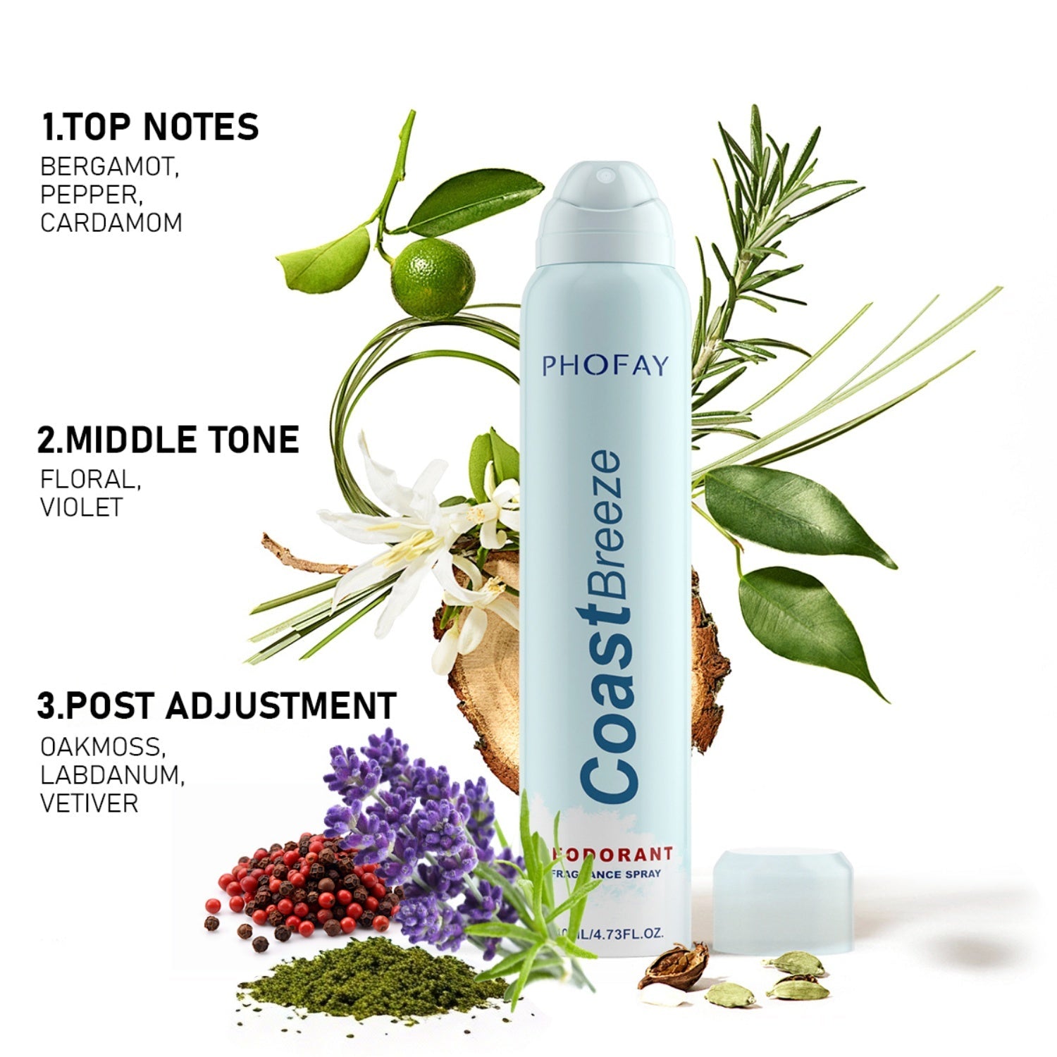 C-P002 Fragrance Deodorant Spray