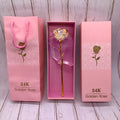 24K Glow Rose Gift Set for Mother's Day or Valentine's