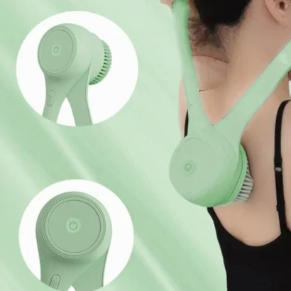 Electric Dual-Handle Bath Brush
