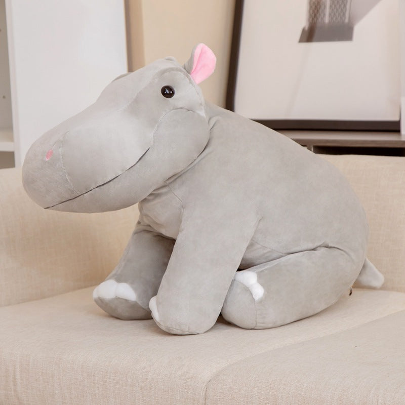 Plush Toy Hippo Doll Children's Day Gift Pillow