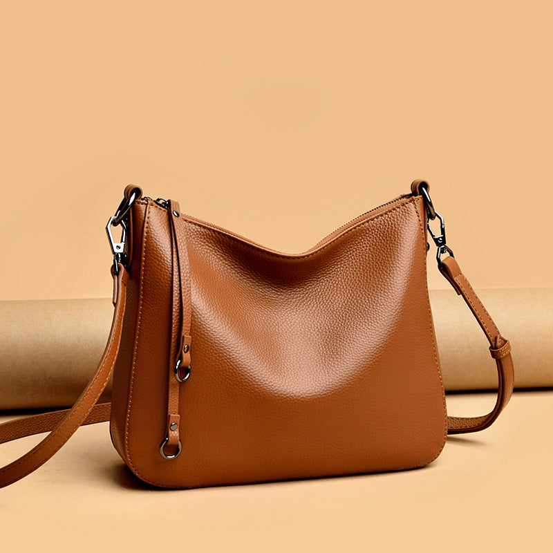 Tote Bag Women's Large Capacity Leather Messenger Bag