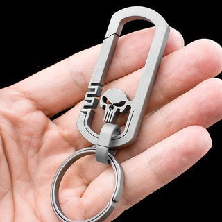 Titanium Alloy Keychain Fashionable Men's Pendant