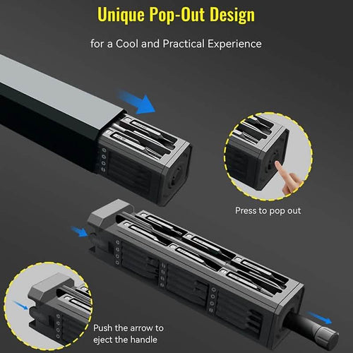 44-in-1 Magnetic Precision Screwdriver Set