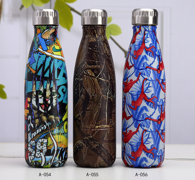 Portable 304 Stainless Steel Insulated Water Bottle