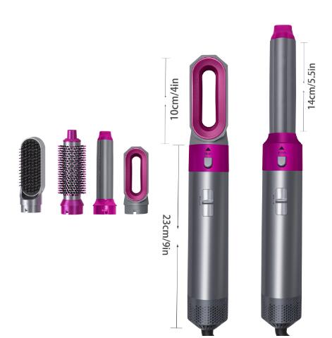 AirStyler 5-in-1 Hair Dryer and Curling Brush Set