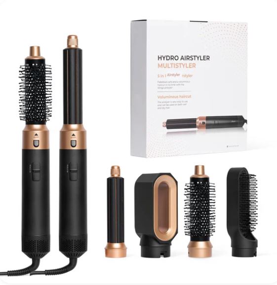 AirStyler 5-in-1 Hair Dryer and Curling Brush Set