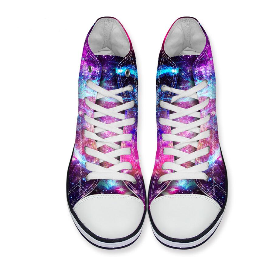 Custom High-Top Canvas Shoes for Adults
