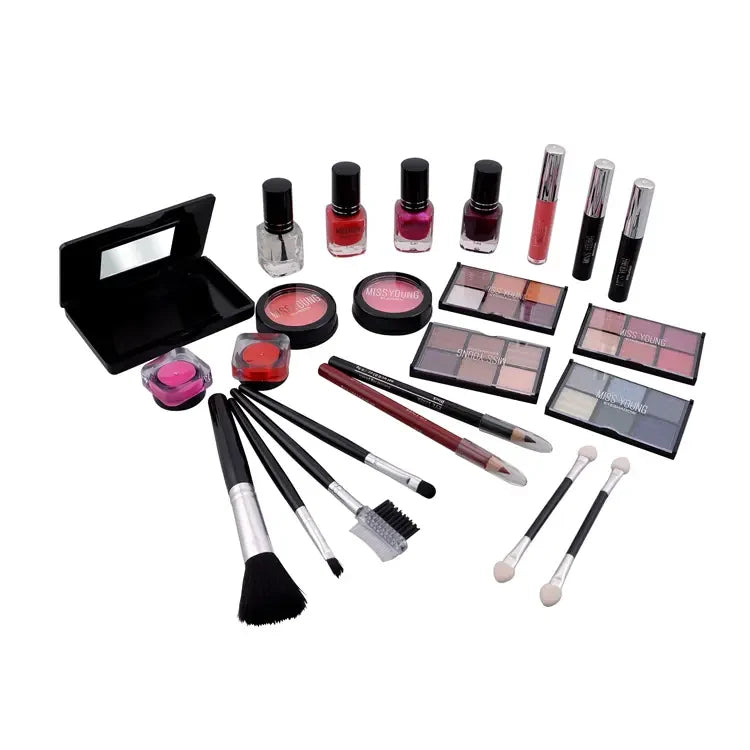 All-in-One Makeup Kit with Eyeshadow and Lipgloss