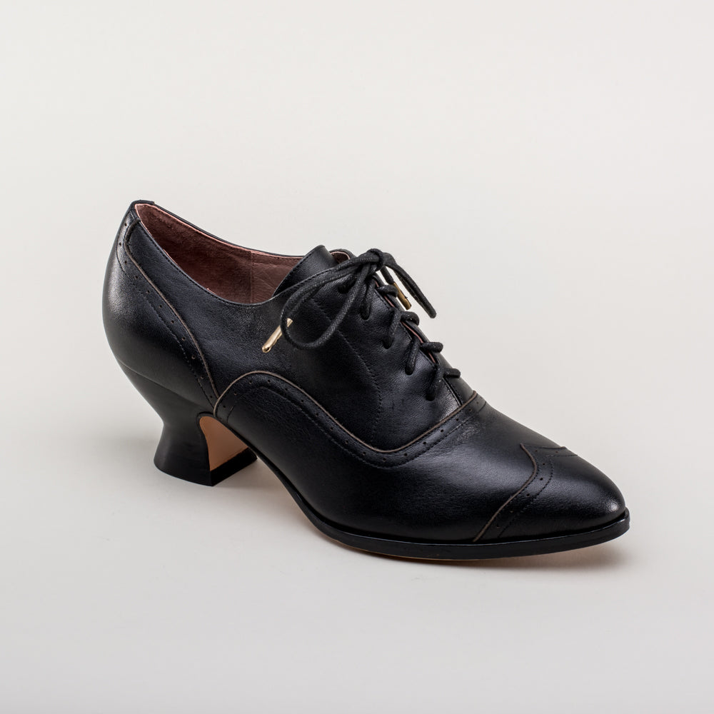 Londoner Edwardian Oxfords (Black)