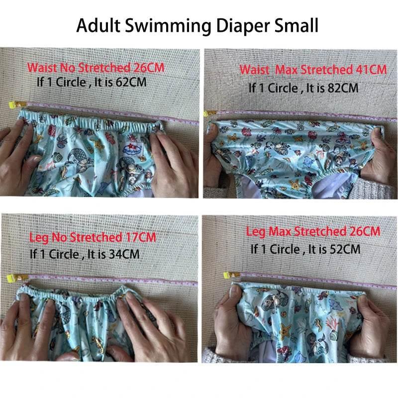 Lil’ Splashies Waterproof ABDL Swim Diapers
