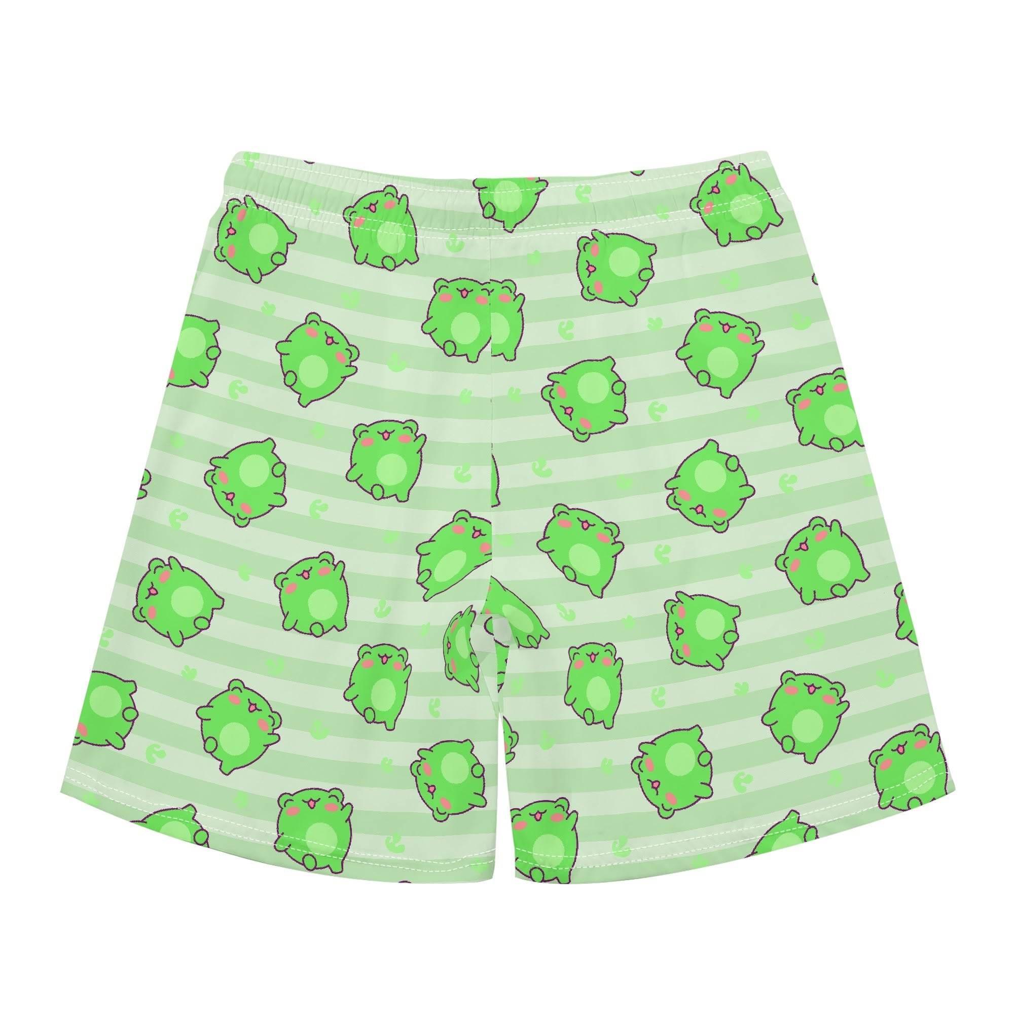 Leaping Froggie Unisex Shorts Set