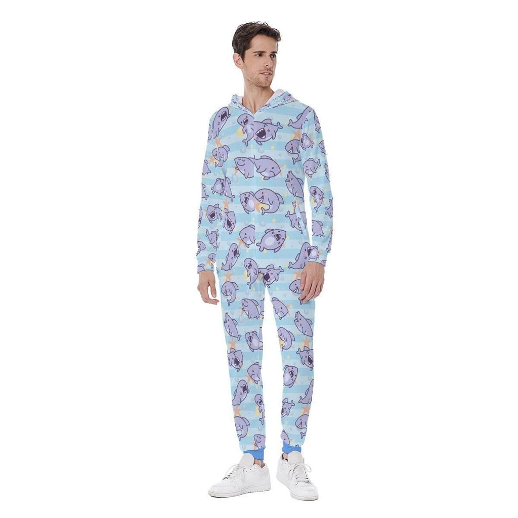 Lil Finny Unisex Hooded Pajamas