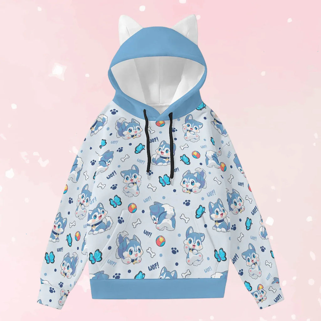 Lil Woof Ears Unisex Hoodie