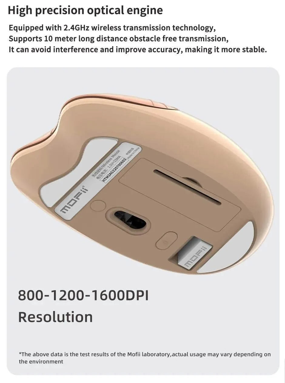 Kawaii Cat Ear Wireless Gaming Mouse