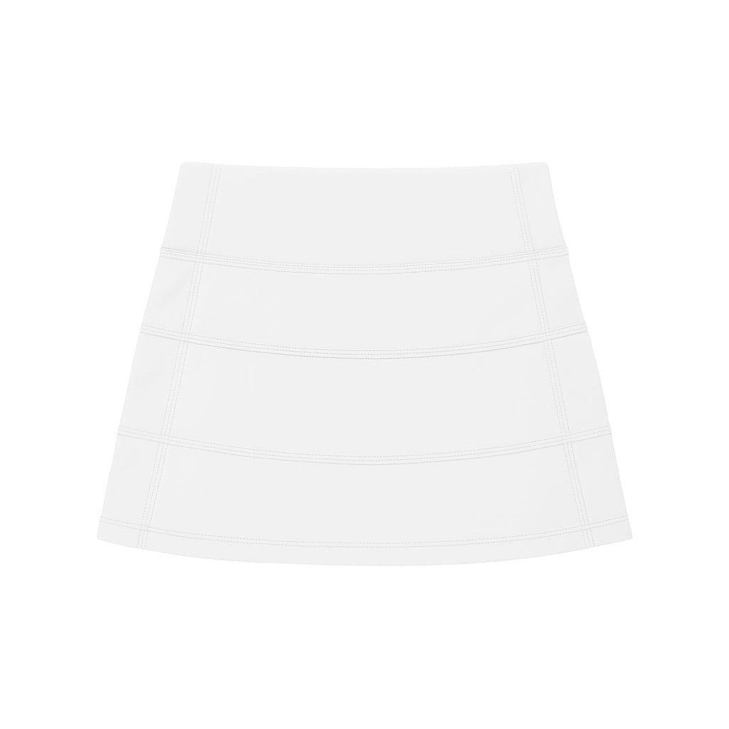 White Tennis Skort